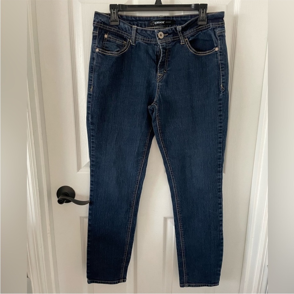 Jordache Women's Skinny Jeans - Dark Blue